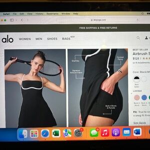 Alo Airbrush Streamlined Dress
